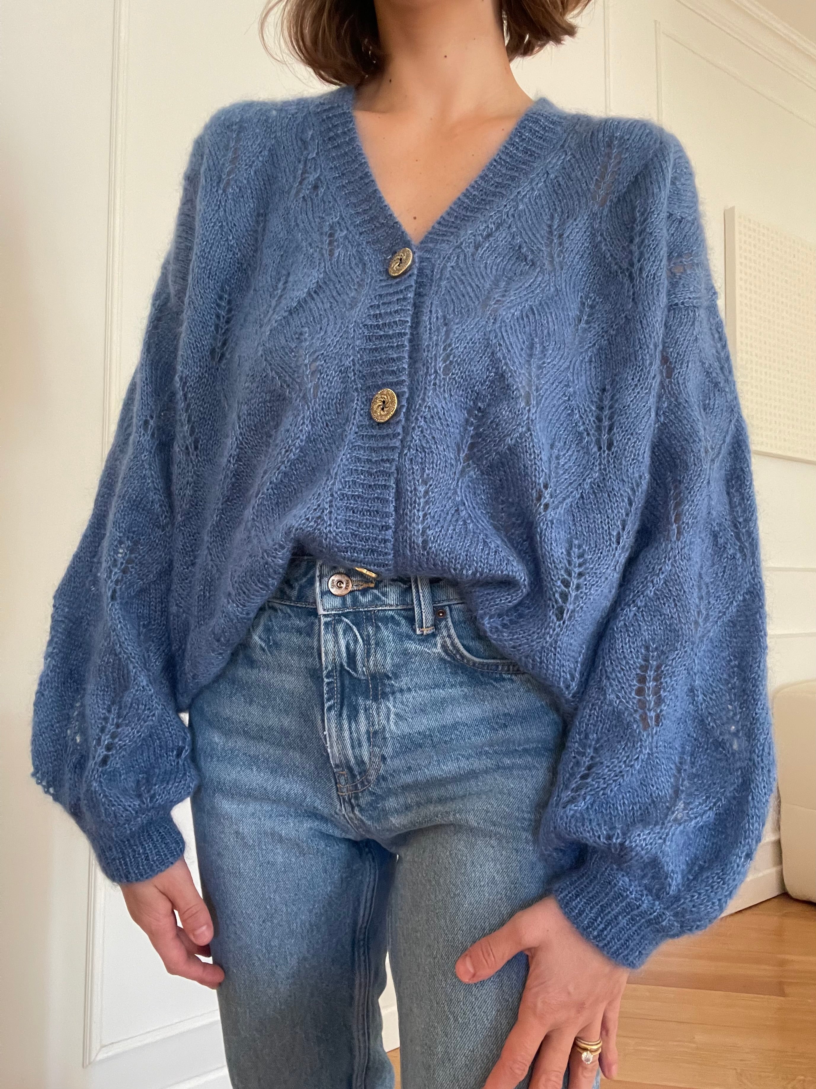 Camilla Cardigan | Denim