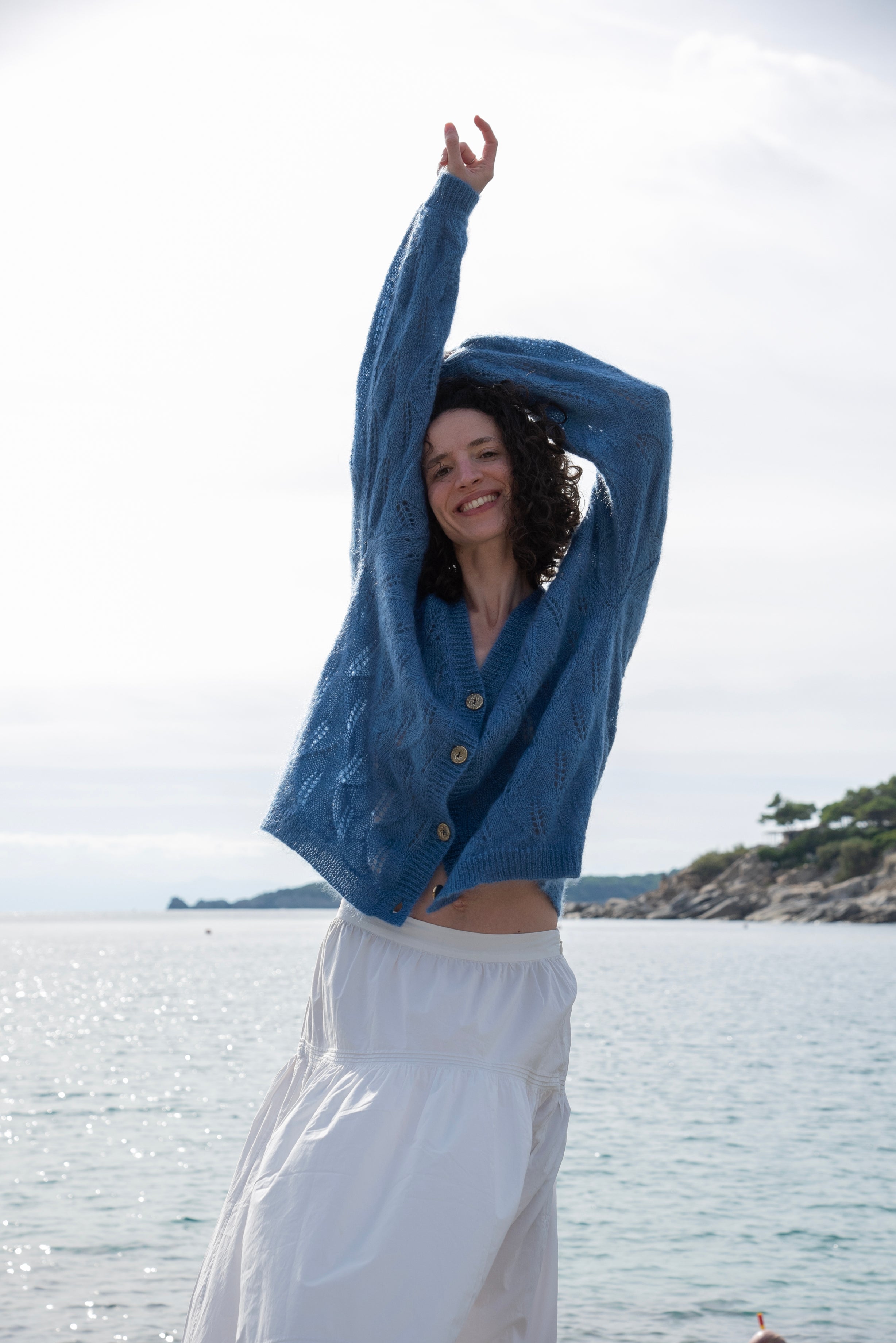 Camilla Cardigan | Denim
