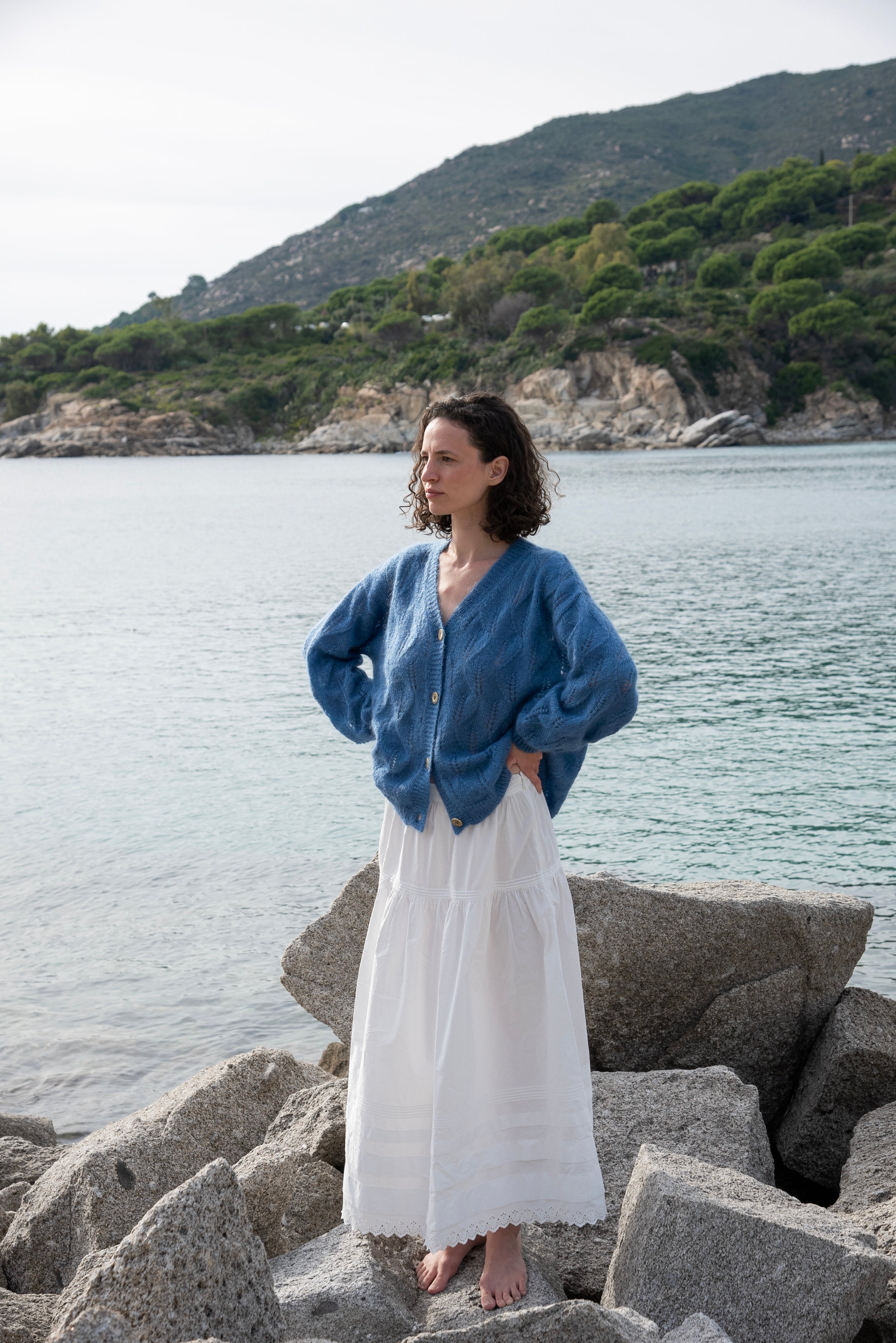 Camilla Cardigan | Denim
