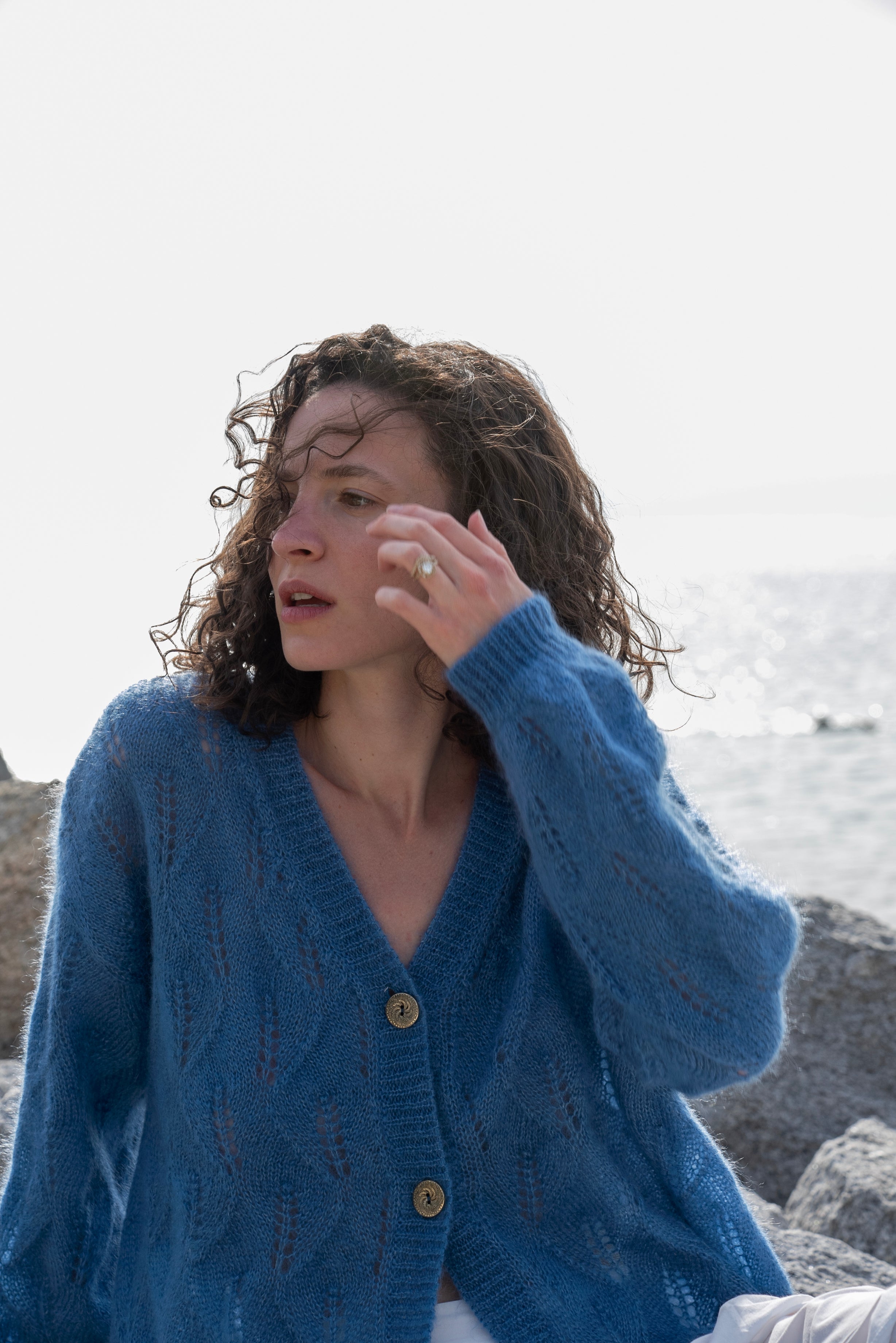 Camilla Cardigan | Denim