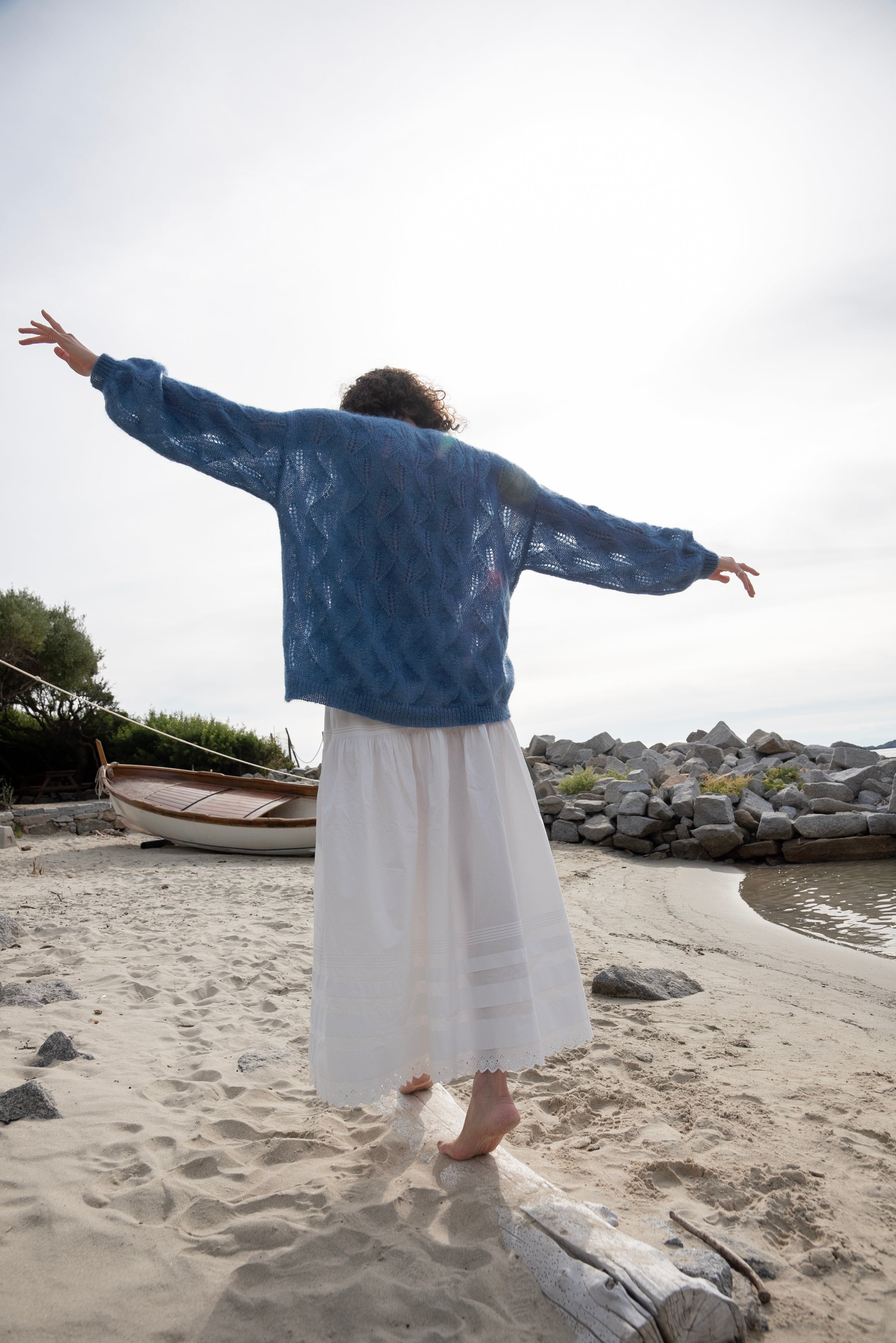 Camilla Cardigan | Denim