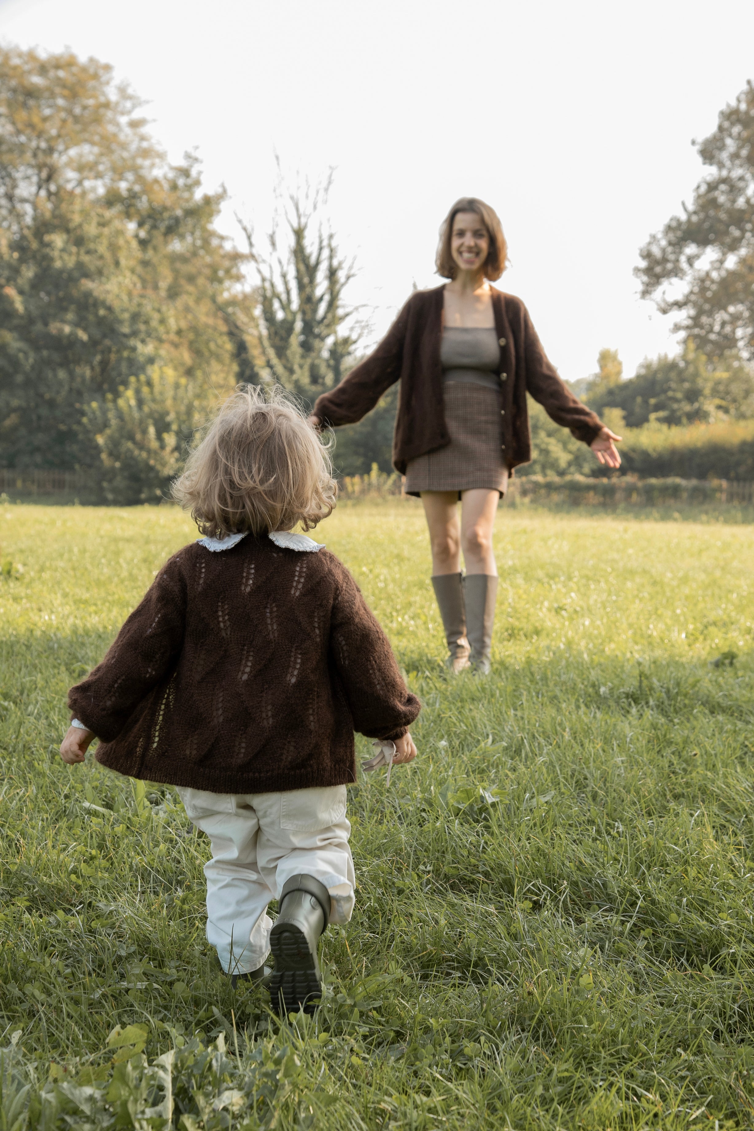 Little Camilla Cardigan | Fondente