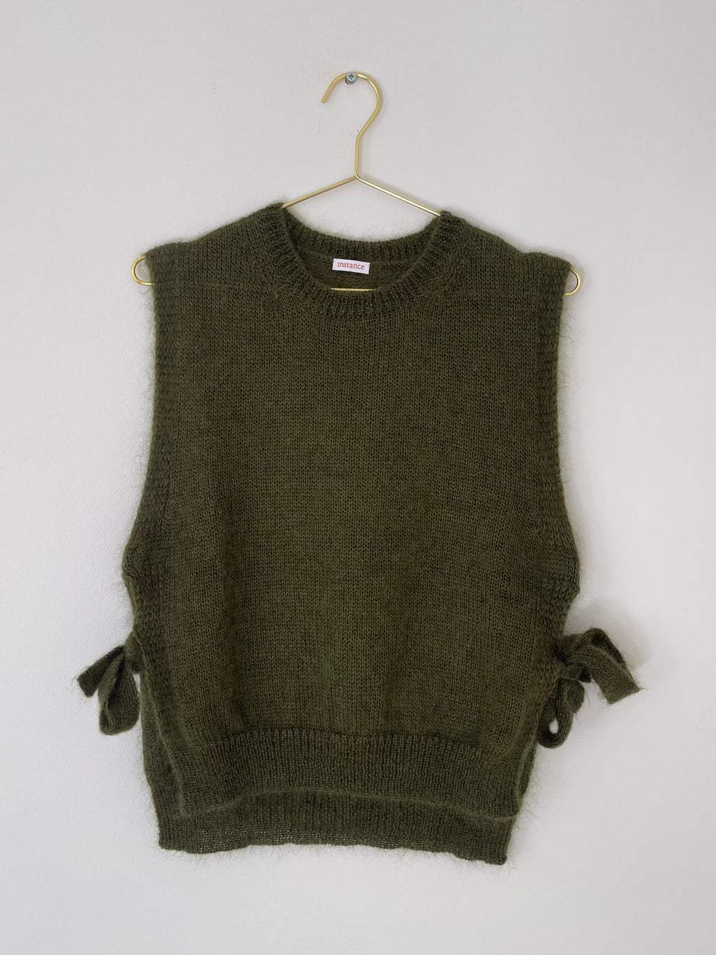 Daphne Sweater Vest | Green